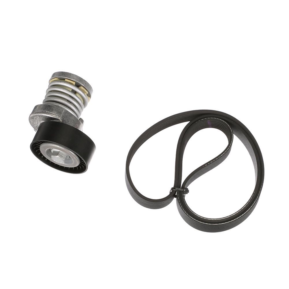 V formos rumbuotas diržas, komplektas