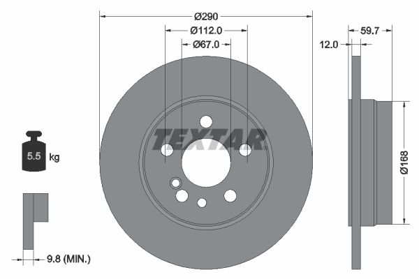 Brake Disc 92056900