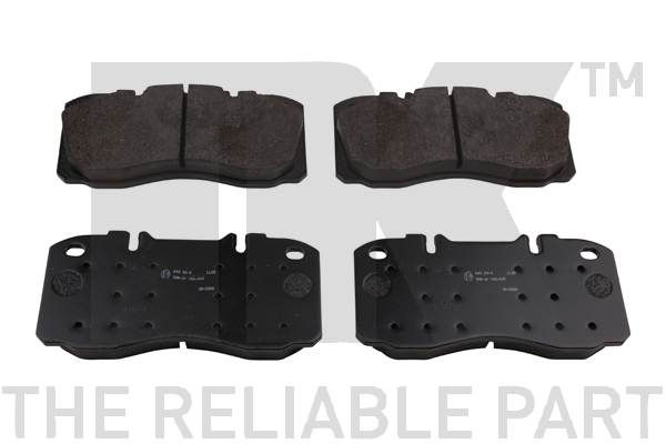 Bremsbelagsatz, Scheibenbremse