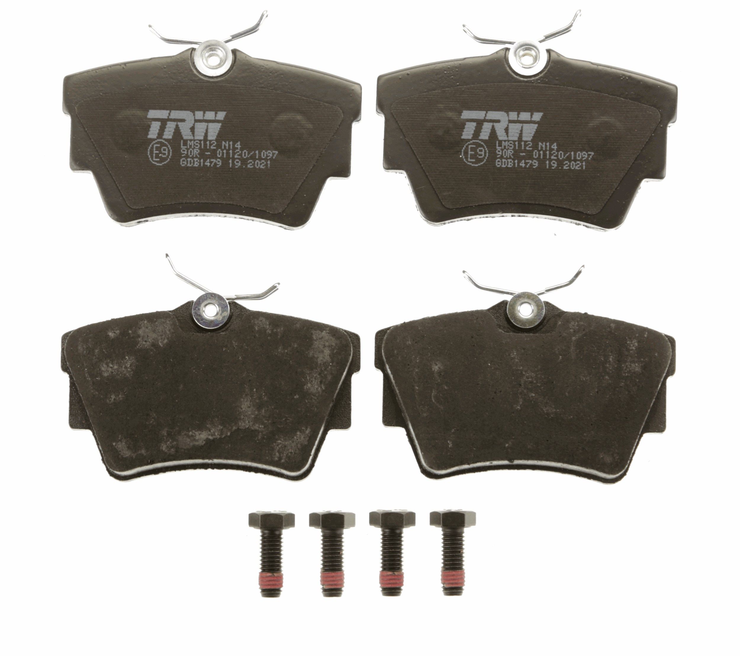 TRW DISC BRAKE PADS - TecDoc 2