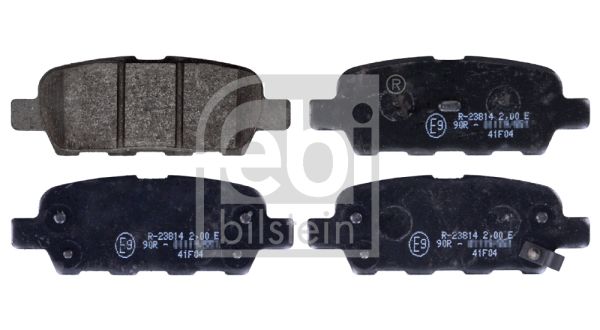 Brake Pad Set, disc brake 116198