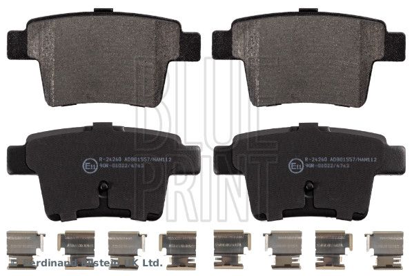 Brake Pad Set, disc brake ADJ134240