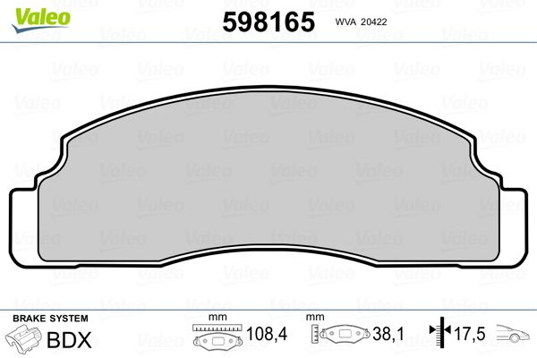 PLAQ FREIN FORD FIESTA I  .