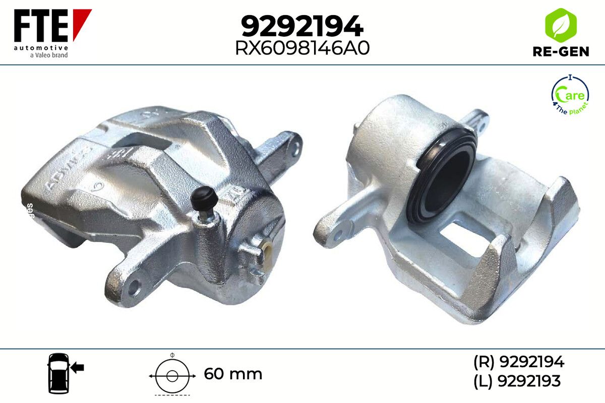FTE 9292194 - Bremssattel