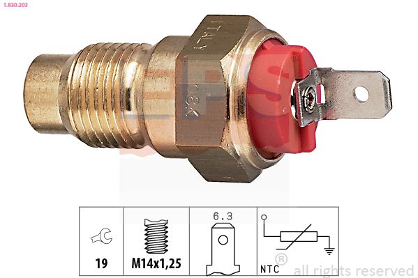 EPS 1.830.203 - Sensor, K&uuml;hlmitteltemperatur