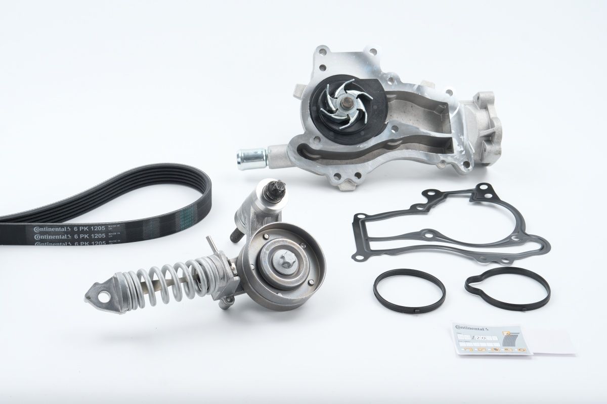 CONTINENTAL CTAM 6PK1205WP1 - Wasserpumpe + Keilrippenriemensatz