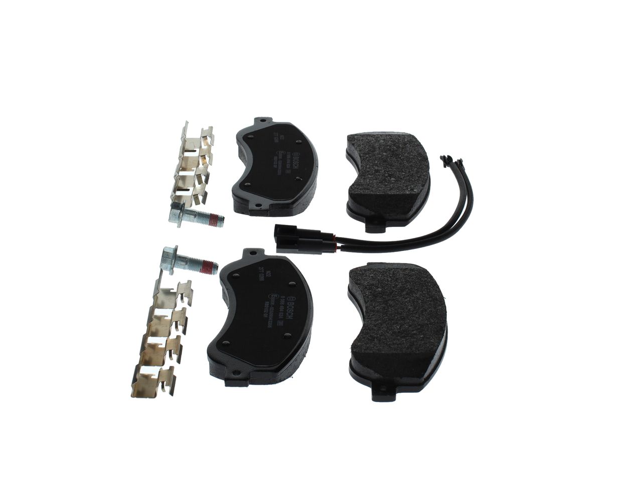 Bremsbelagsatz, Scheibenbremse