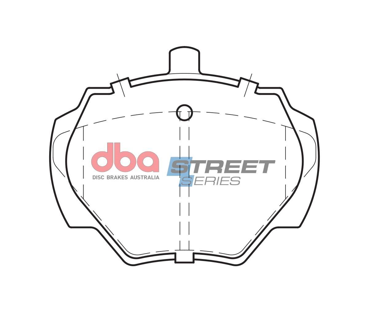 DBA SS STREET SERIES BRAKE PADS [ Landrover & Range Rover 1967-2014 F/R ] - TecDoc Only