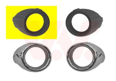 VAN WEZEL 1807594 - Lüftungsgitter, Stoßfänger ** Equipart **