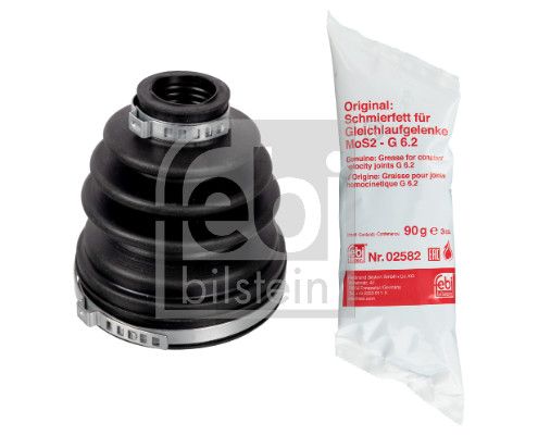 Faltenbalgsatz, Antriebswelle