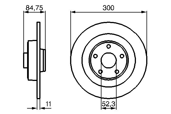 Brake Disc 0 986 479 083