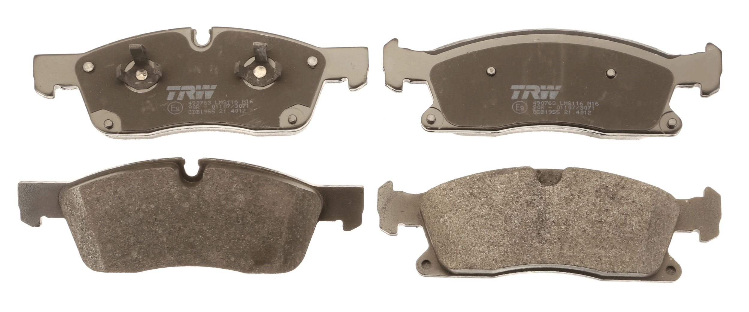 TRW DISC BRAKE PADS - TecDoc 2