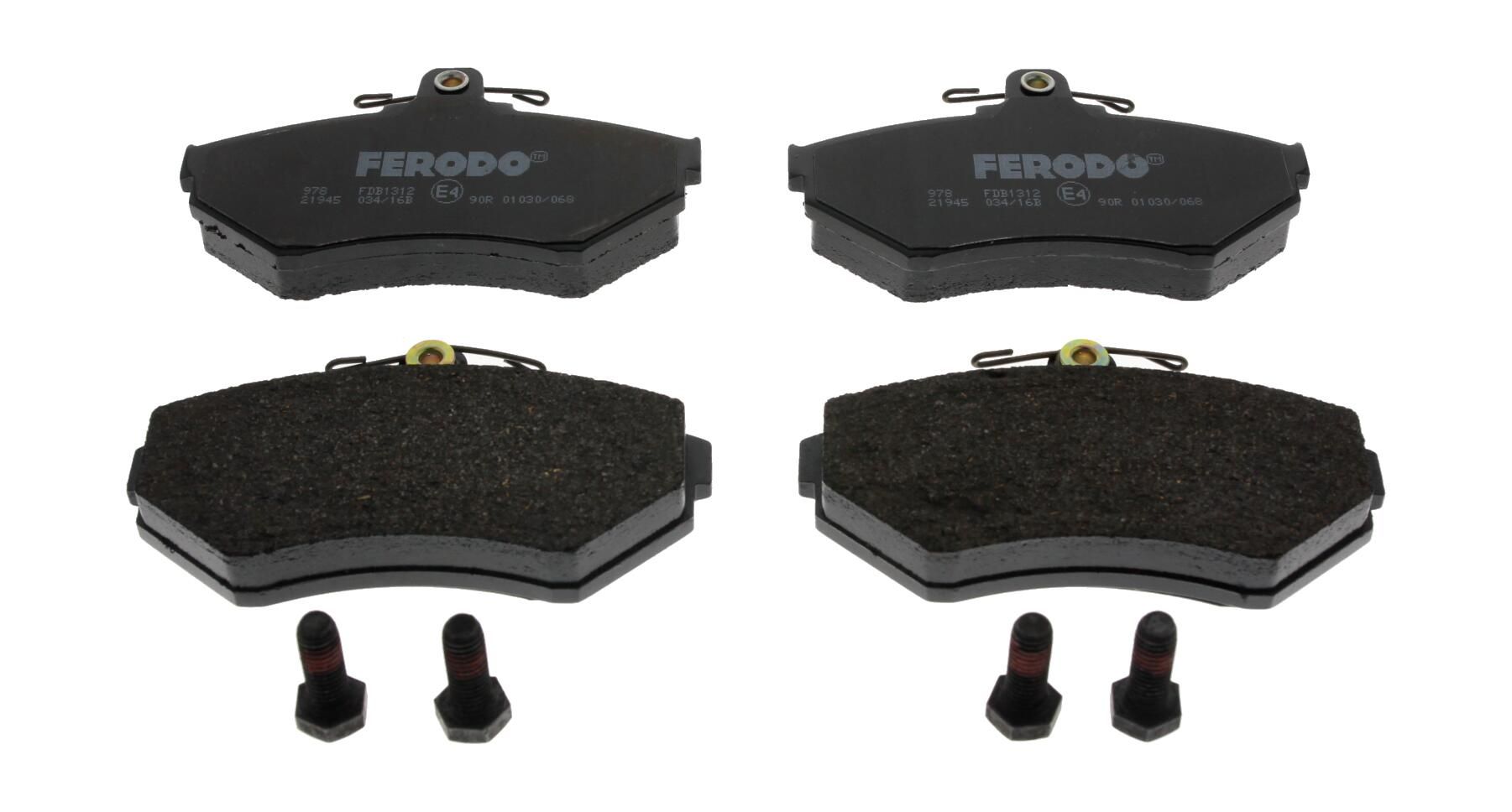 FERODO FDB1312 - Bremsbelagsatz, Scheibenbremse PREMIER ECO FRICTION