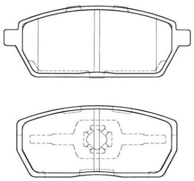 Juego de balatas de freno