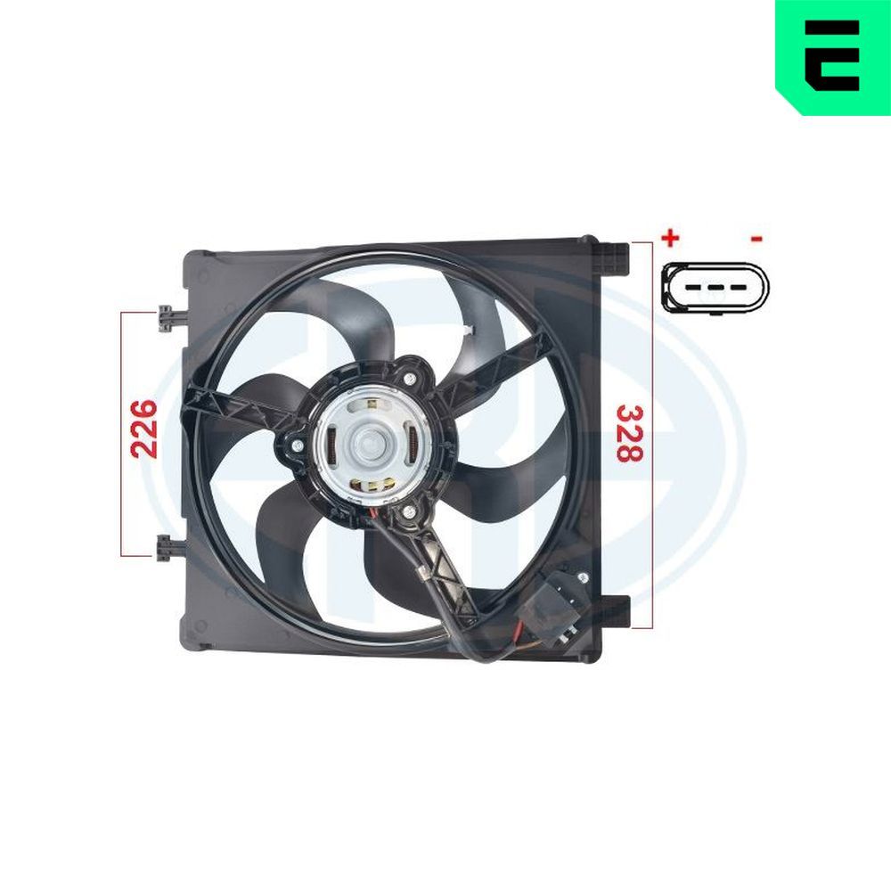 L&uuml;fter, Motork&uuml;hlung