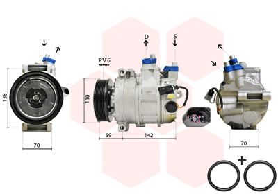 Kompressor, Klimaanlage