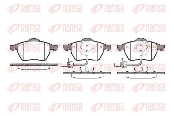 Premium Front Brake Pad Set Premium Front Brake Pad Set