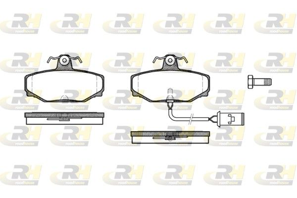 Bremsbelagsatz, Scheibenbremse
