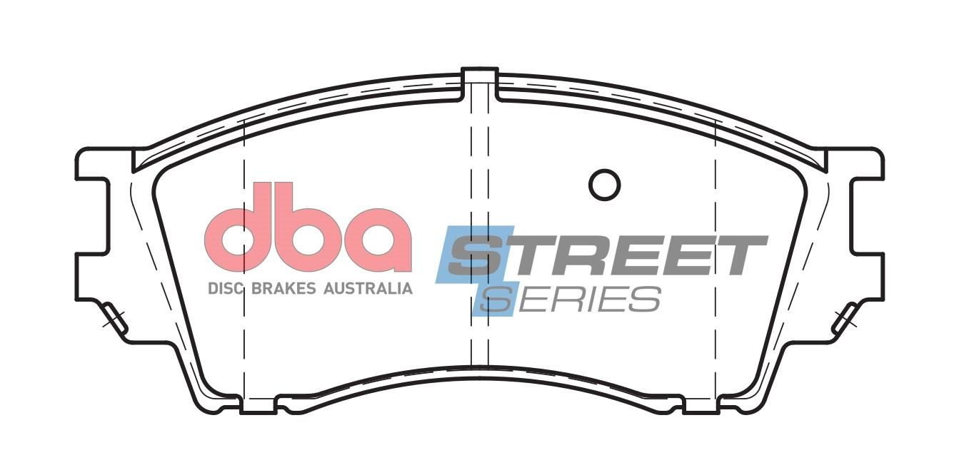 DBA SS STREET SERIES BRAKE PADS [ Eunos/Ford & Mazda 1994-2014 F ] - TecDoc Only