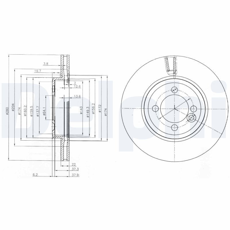 Brake Disc BG4146C