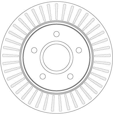 TRW BRAKE DISC - TecDoc 2