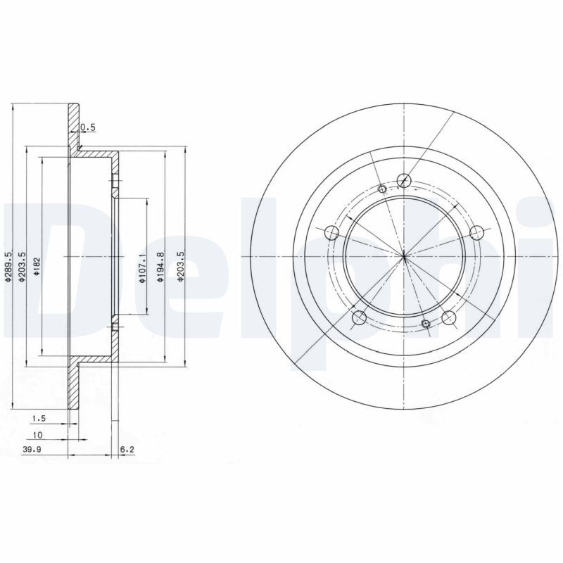 Brake Disc BG2584