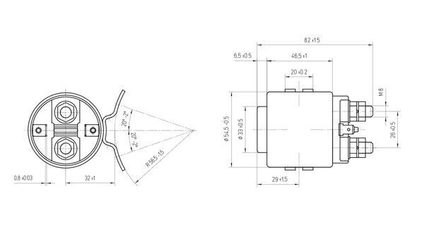 RELAIS 12 V 150A