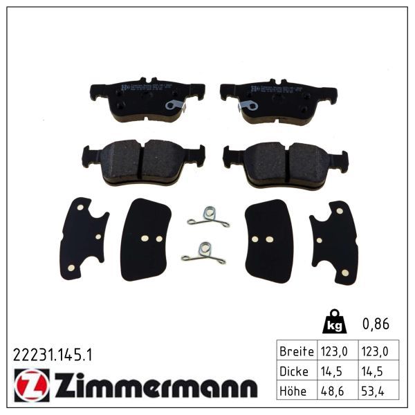 Bremsbelagsatz, Scheibenbremse Bremsbelagsatz, Scheibenbremse