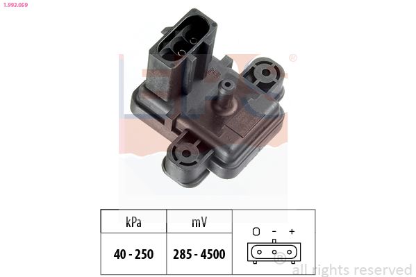 EPS 1.993.059 - Luftdrucksensor, H&ouml;henanpassung