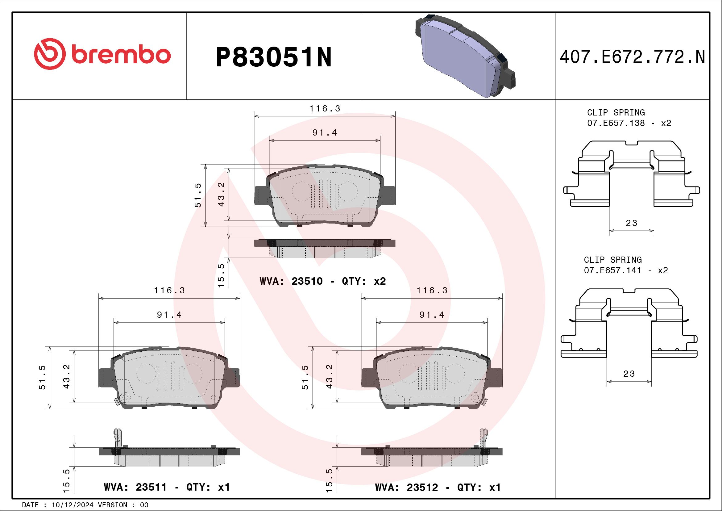 TOYOTA COROLLA ZZE122 01-07 (FRT) - TecDoc 1