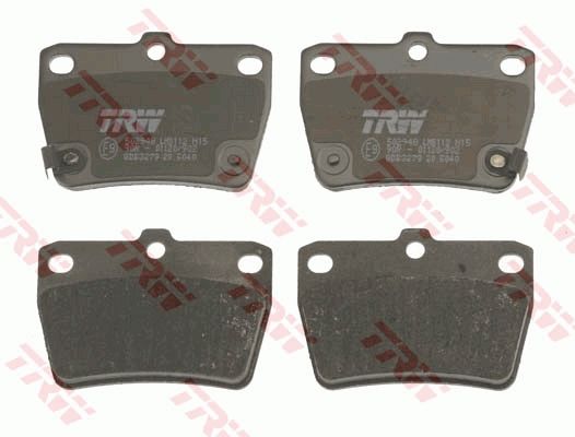 TRW DISC BRAKE PADS - TecDoc 2
