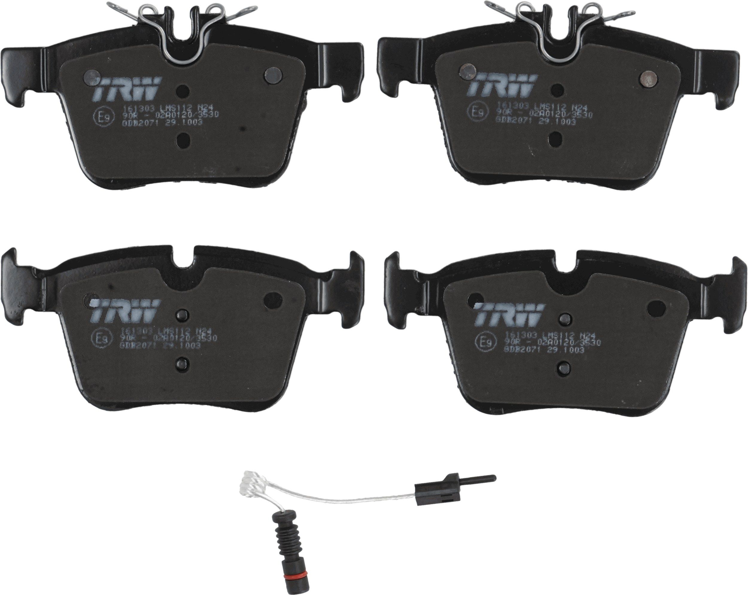 TRW DISC BRAKE PADS - TecDoc 2