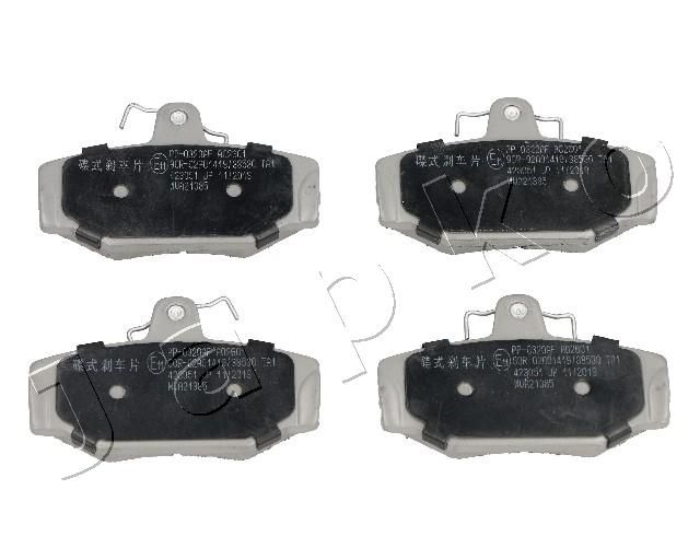 Brake Pad Set, disc brake 510320