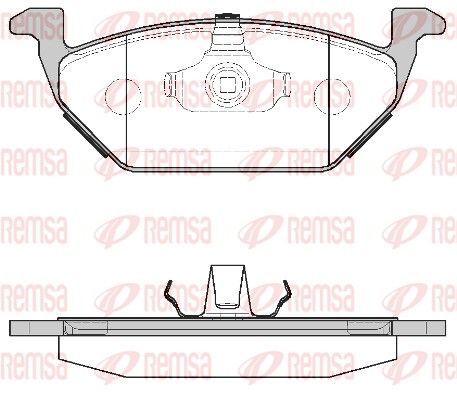 Brake Pad Set, disc brake 0633.00