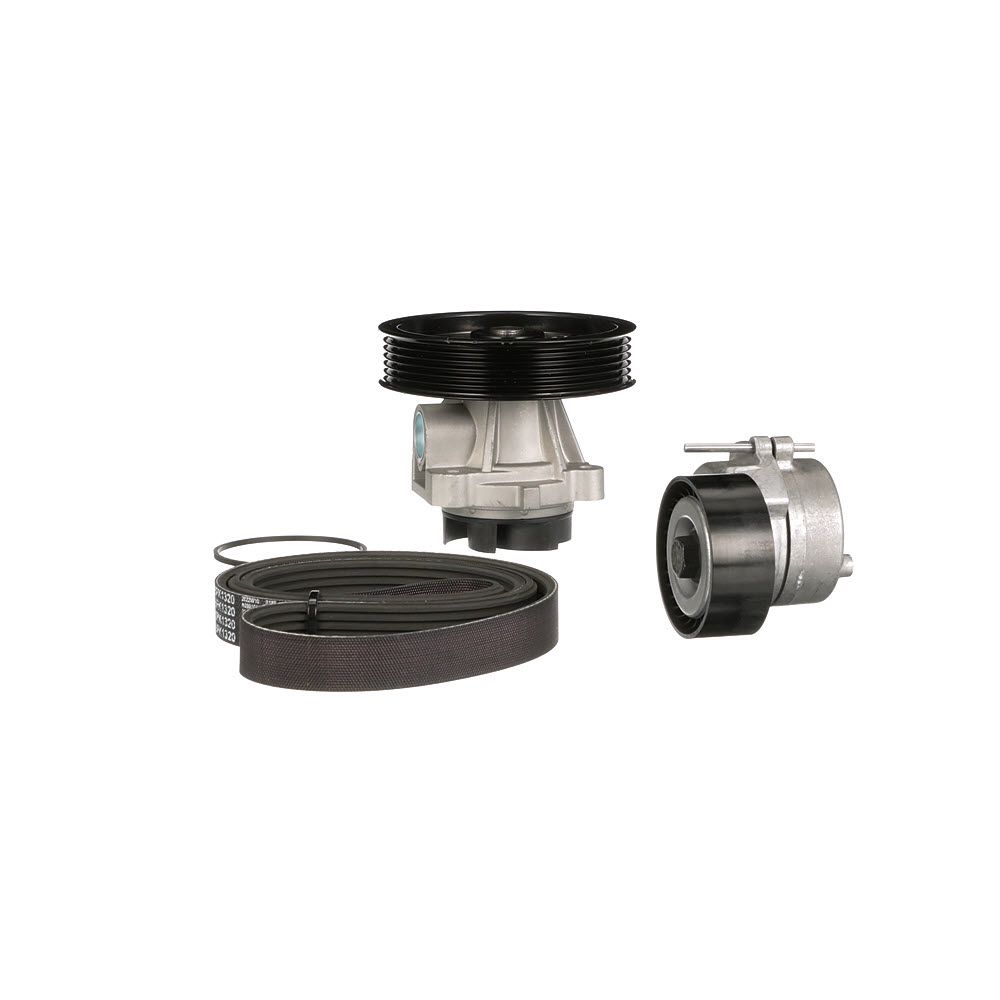 vandens siurblys + V formos rumbuotas diržas, komplektas