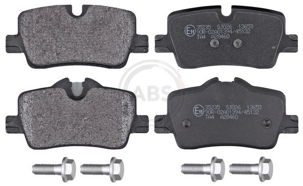 Bremsbelagsatz, Scheibenbremse