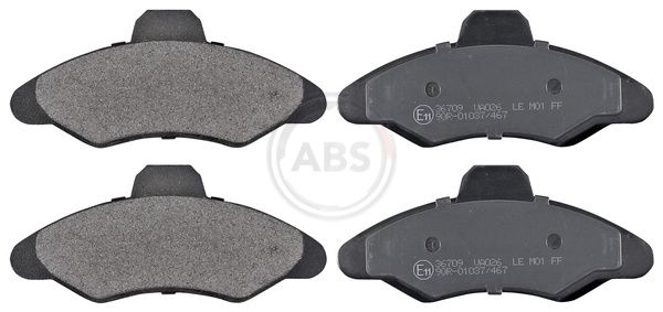 Brake Pad Set, disc brake 36709