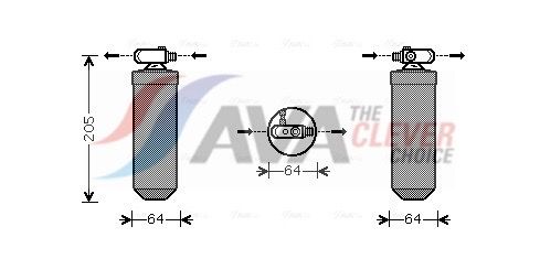 AVA QUALITY COOLING PED303 - Trockner, Klimaanlage