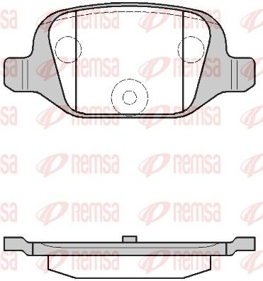 Premium Rear Brake Pad Set Premium Rear Brake Pad Set