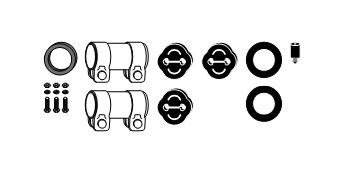 Montagesatz, Abgasanlage