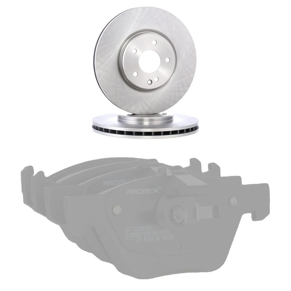 Remmenset, remschijf