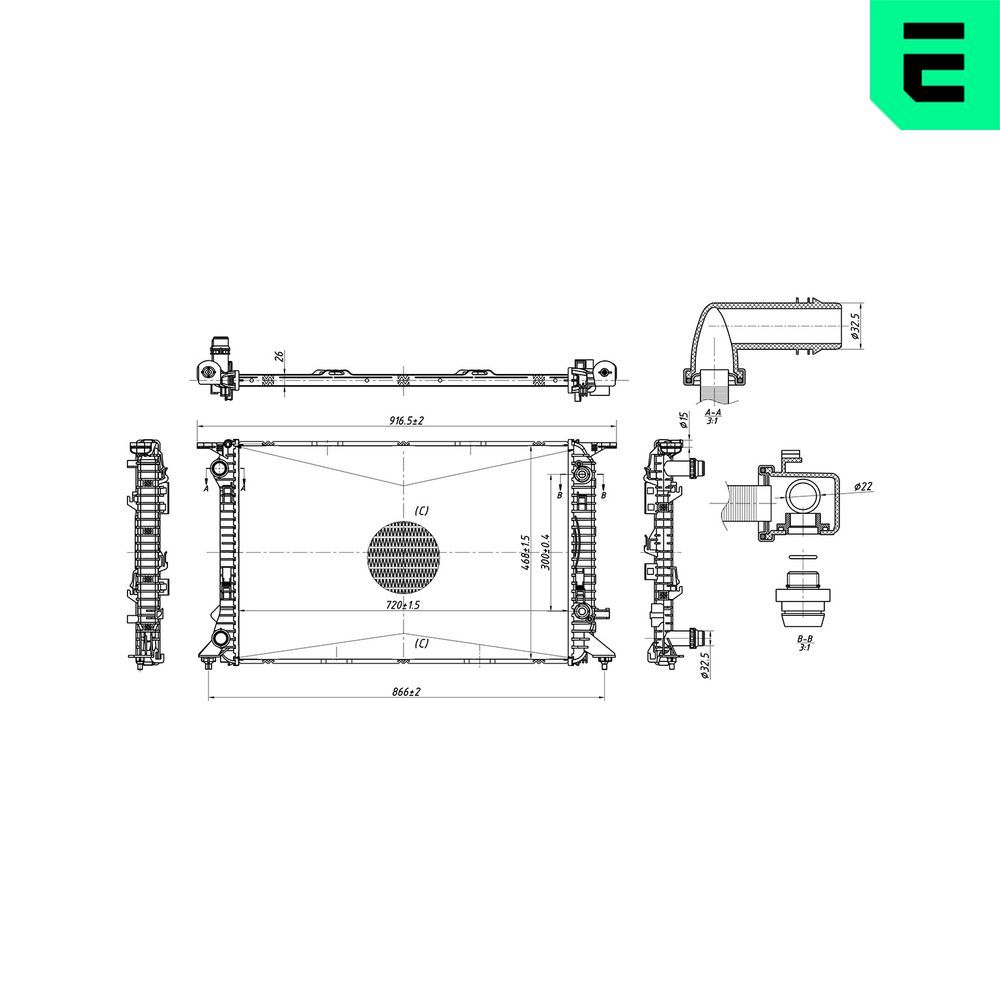 ERA 673064 - K&uuml;hler, Motork&uuml;hlung