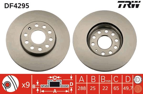 Brake Disc DF4295