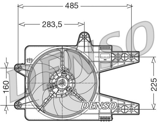 Ventilador, refrigeración del motor