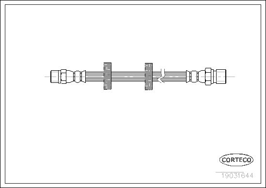 FLEXIBLE DE FREIN AUDI QUATTRO S  0705