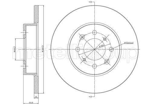 Brake Disc 23-0430