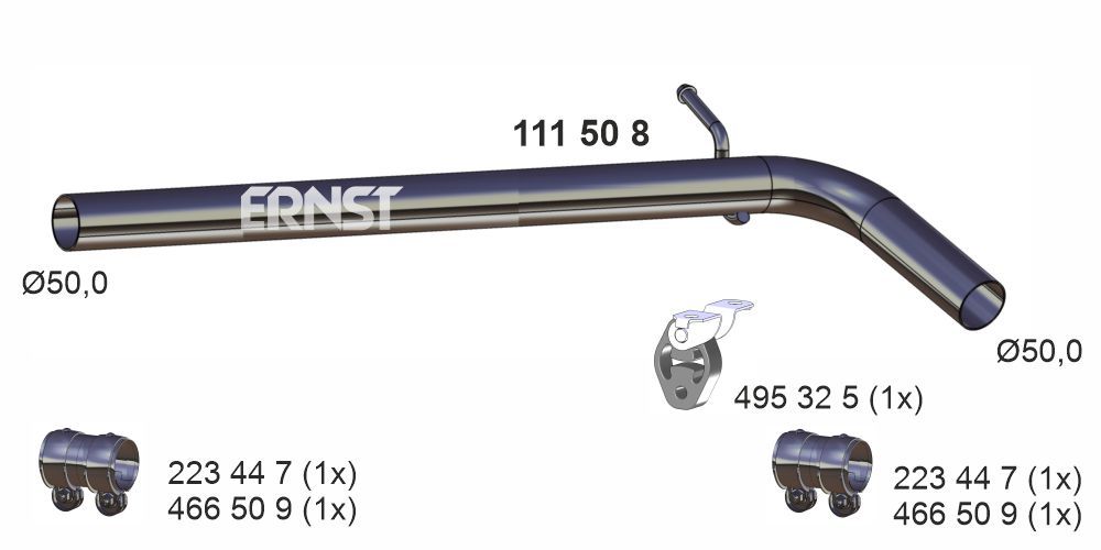ERNST 111508 - Abgasrohr