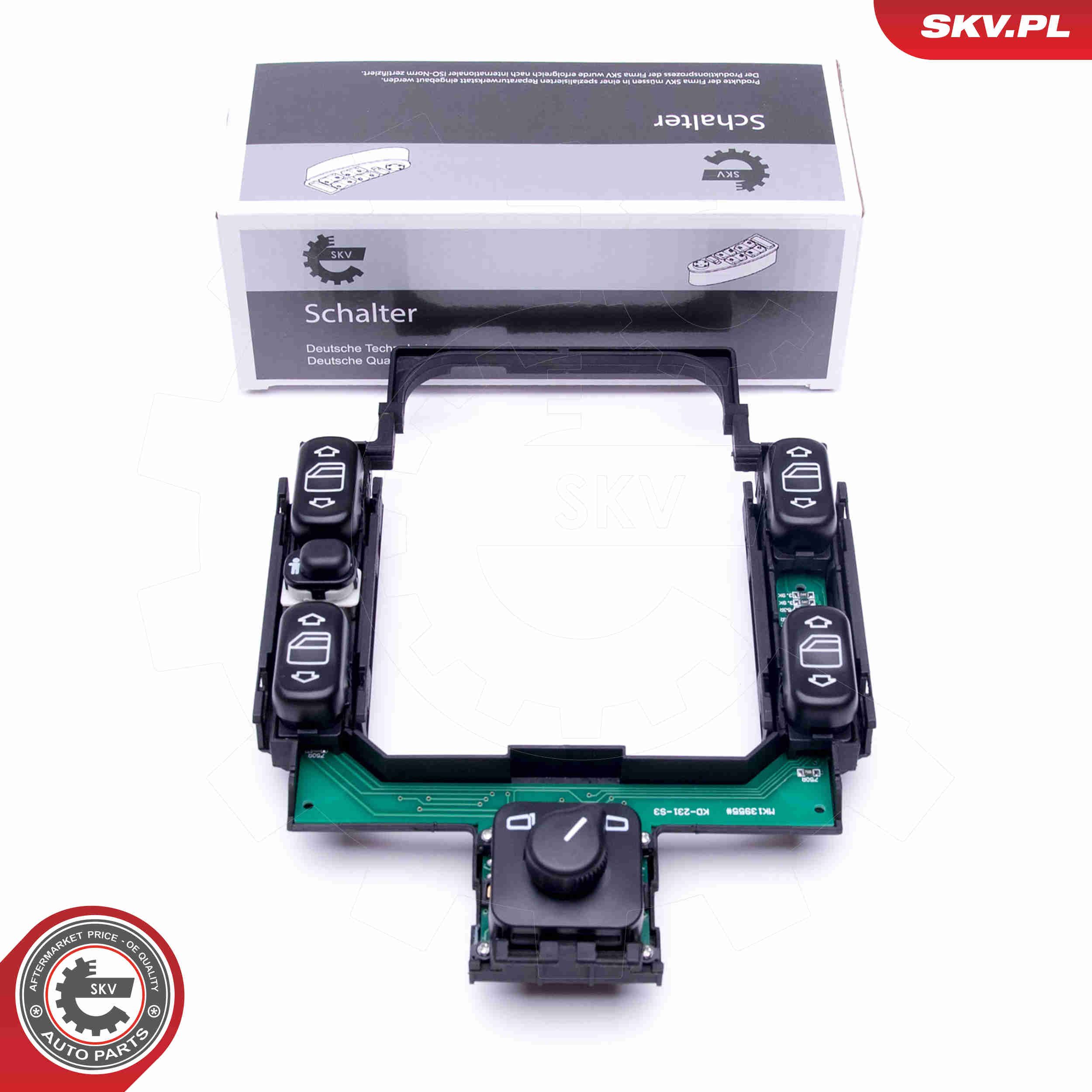 Schalter, Fensterheber