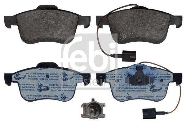 Brake Pad Set, disc brake 116104