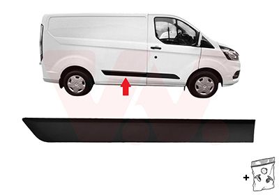 Zier-/Schutzleiste, Seitenwand